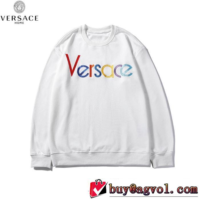 2019年の春夏に着たい 夏大人気のアイテム ヴェルサーチVERSACE プルオーバーパーカー 3色可選