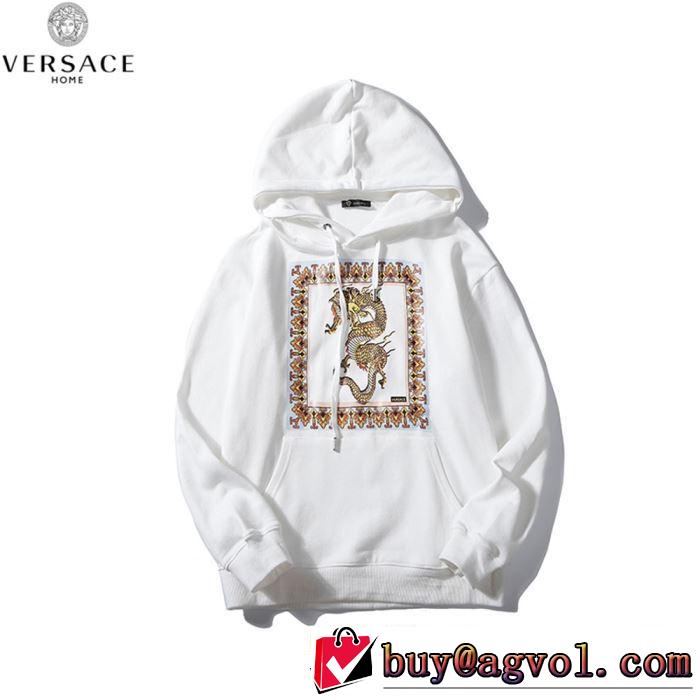 大人っぽいファション感 ヴェルサーチVERSACE パーカー 2色可選 2019SSのトレンド商品