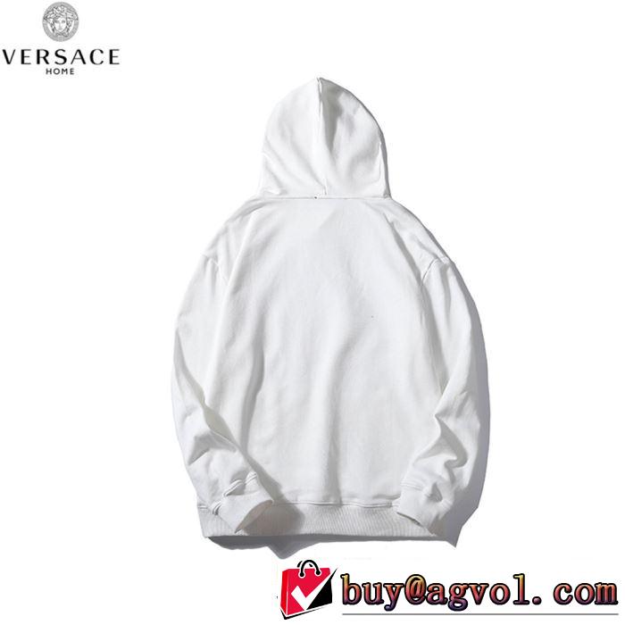 大人っぽいファション感 ヴェルサーチVERSACE パーカー 2色可選 2019SSのトレンド商品