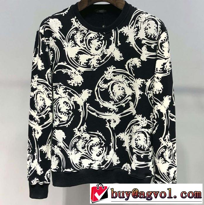 2色可選 プルオーバーパーカー 今季トレンドの限定アイテム2019夏ファション新品  ヴェルサーチVERSACE
