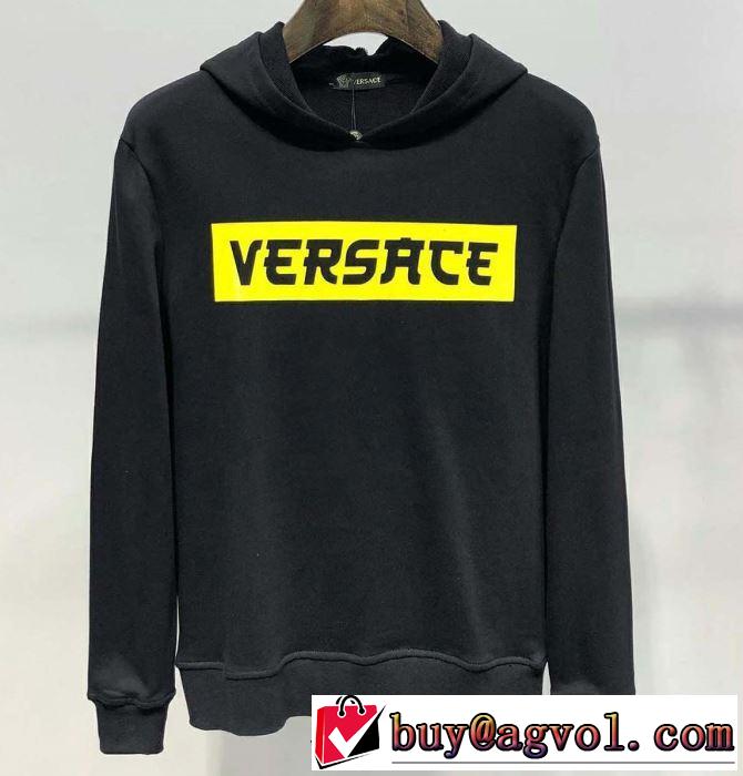 2色可選 パーカー  ヴェルサーチVERSACE 【2019春夏】最新コレクション 人気ストリートブランド新品