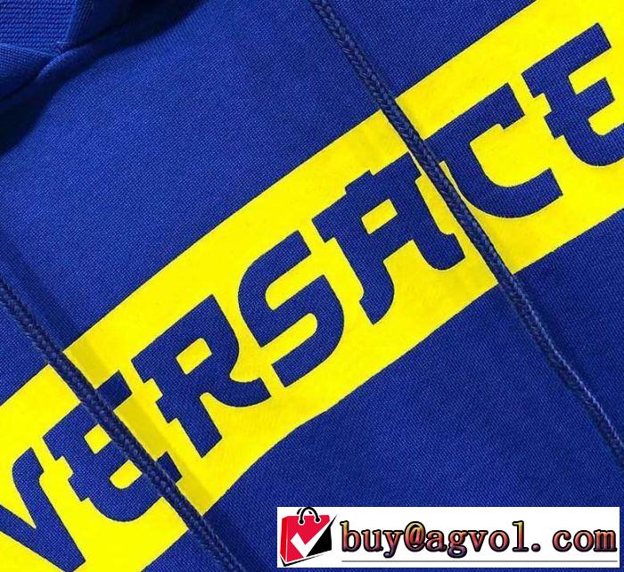 2色可選 パーカー  ヴェルサーチVERSACE 【2019春夏】最新コレクション 人気ストリートブランド新品