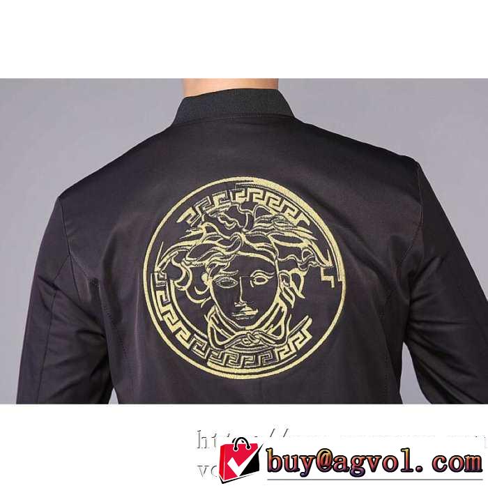 ヴェルサーチ VERSACE ブルゾン 2色可選 現在流行中のおすすめ人気 2019-2020秋冬のファッション