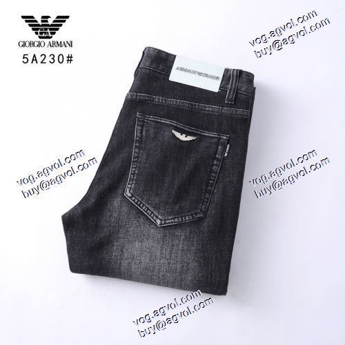  ARMANIコピー ブランド 数に限りがある 2020AW  シンプル デニムパンツ  アルマーニブランドコピー
