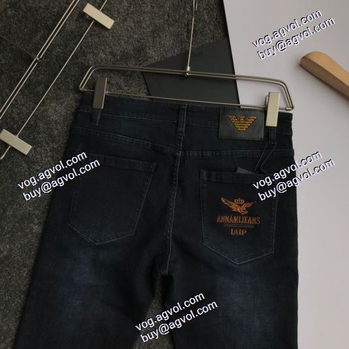  大好評 2020AW アルマーニコピー激安 人気メンズデニム デニムパンツ ARMANIコピー 