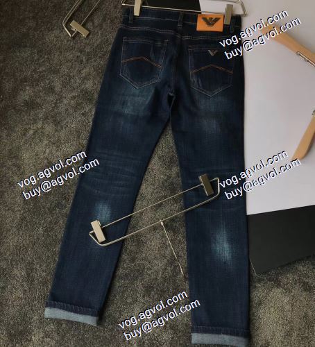  
希少価値大！2020AW アルマーニコピー激安 ストレッチが効いた デニムパンツ アルマーニブランドスーパーコピー  
