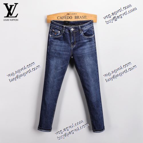  
着回しOK ルイ ヴィトンブランド 偽物 通販 風合いが出る デニムパンツ 2020AW  LOUIS VUITTONコピー
