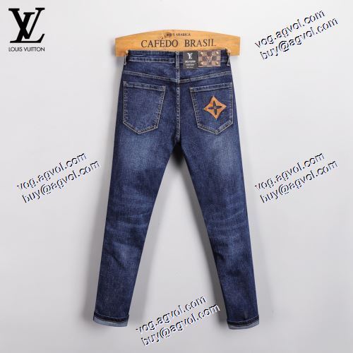  
着回しOK ルイ ヴィトンブランド 偽物 通販 風合いが出る デニムパンツ 2020AW  LOUIS VUITTONコピー