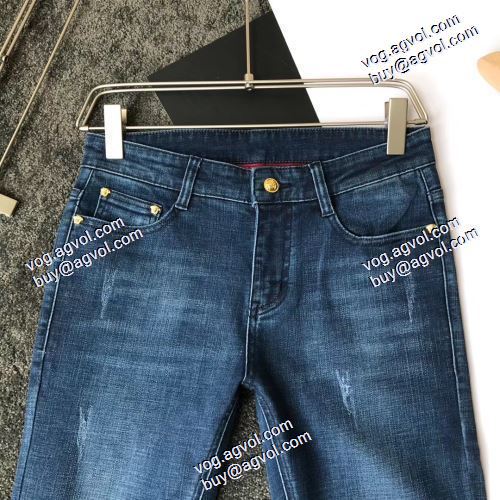  豊富なサイズ VERSACEコピー偽物 シンプル  2020AW ヴェルサーチコピー代引 デニムパンツ