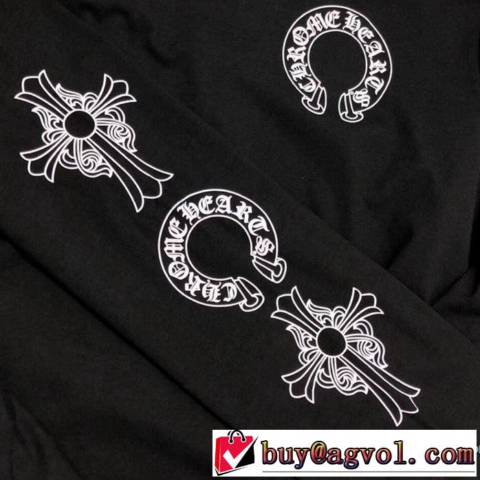 2色可選 CHROME HEARTS ファッションに取り入れよう クロムハーツ 2020話題の商品  長袖 /ロンT