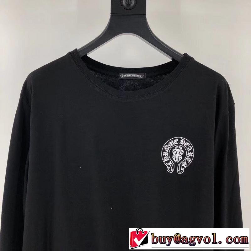 長袖 /ロンT 2色可選 飽きもこないデザイン クロムハーツ CHROME HEARTS 今季の主力おすすめ