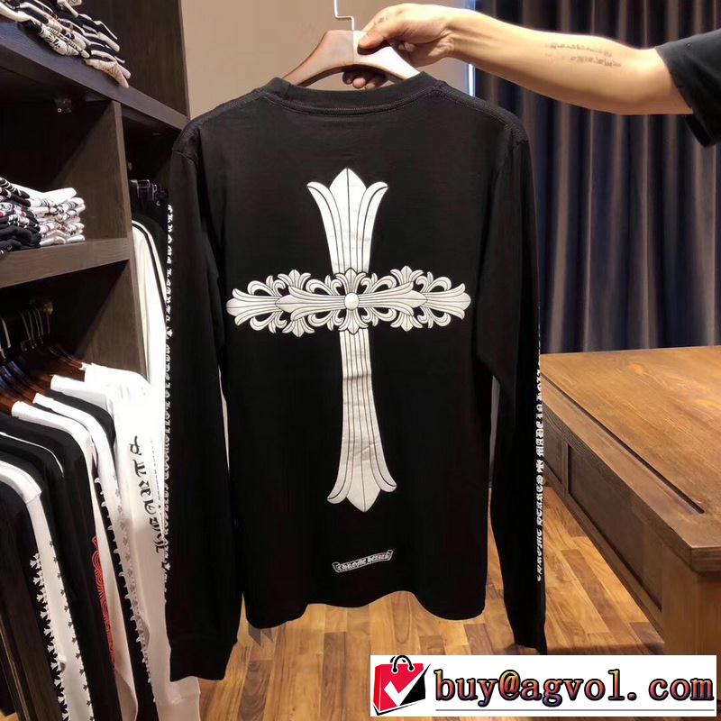 クロムハーツ 2色可選 今年の春トレンド CHROME HEARTS 長袖 /ロンT 驚きのプライス