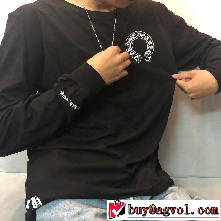 2色可選 長袖 /ロンT おしゃれに大人の必見 クロムハーツ CHROME HEARTS 20SS☆送料込