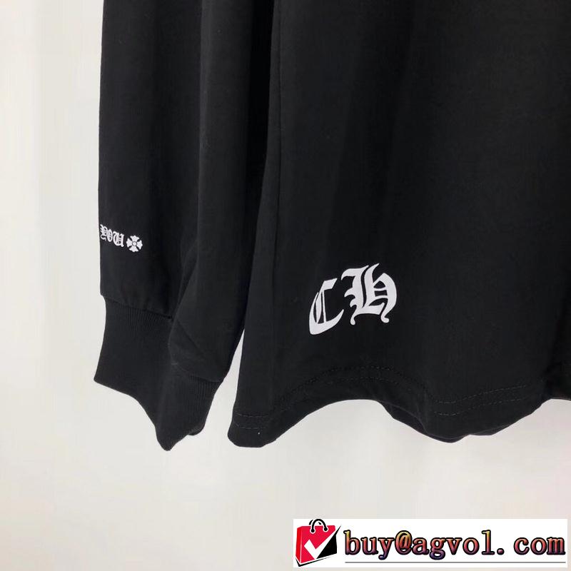 2色可選 長袖 /ロンT おしゃれに大人の必見 クロムハーツ CHROME HEARTS 20SS☆送料込