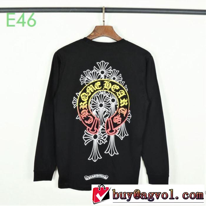 最先端のスタイル 2色可選 クロムハーツ 注目度が上昇中 CHROME HEARTS 長袖 /ロンT2020SS人気