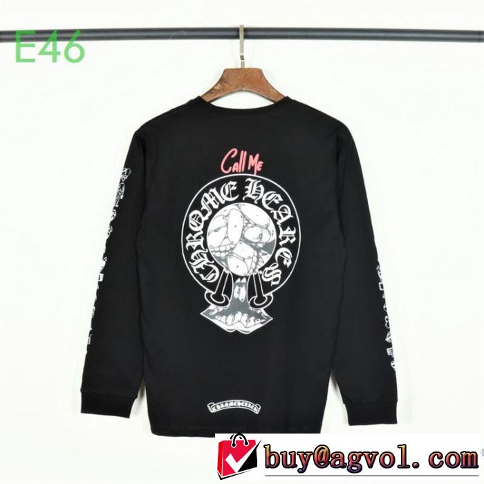 2色可選 エレガントな雰囲気 2色可選 長袖 /ロンT 2年以上連続１位獲得 クロムハーツ CHROME HEARTS