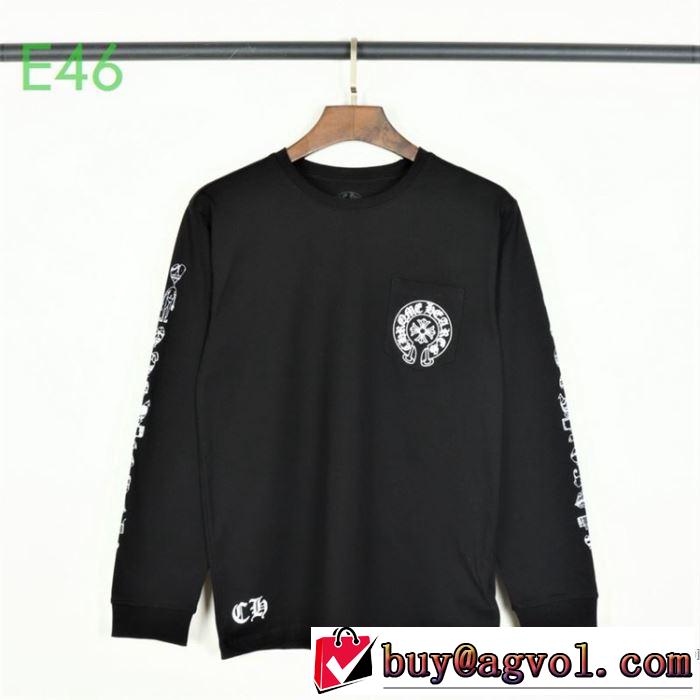 2色可選 エレガントな雰囲気 2色可選 長袖 /ロンT 2年以上連続１位獲得 クロムハーツ CHROME HEARTS