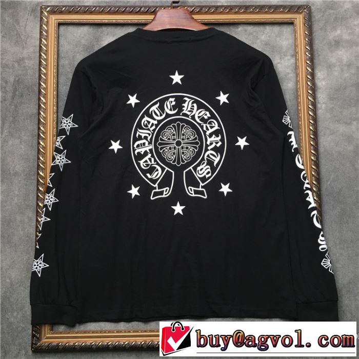 2色可選 お値段もお求めやすい 長袖 /ロンT 限定アイテム特集 クロムハーツ CHROME HEARTS