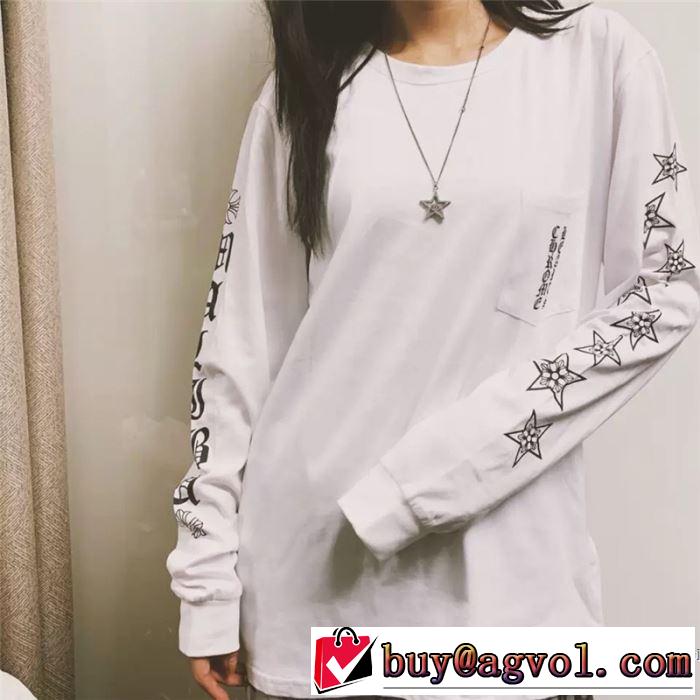 2色可選 お値段もお求めやすい 長袖 /ロンT 限定アイテム特集 クロムハーツ CHROME HEARTS