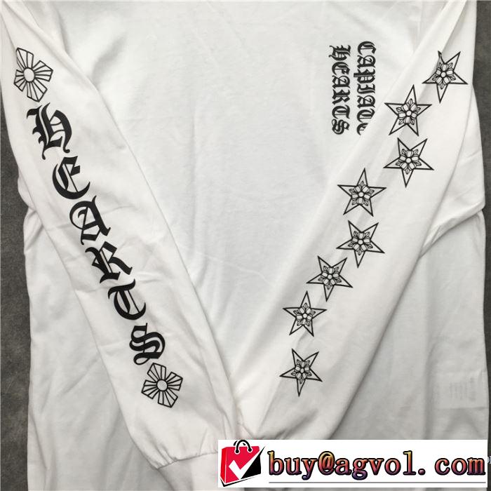 2色可選 お値段もお求めやすい 長袖 /ロンT 限定アイテム特集 クロムハーツ CHROME HEARTS