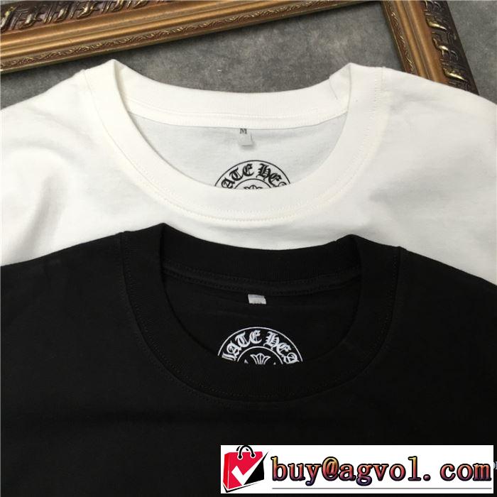 2色可選 今なお素敵なアイテムだ 半袖Tシャツ クロムハーツ CHROME HEARTS 大人の新作こそ