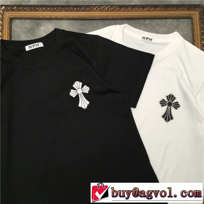 CHROME HEARTS 2色可選 普段のファッション 半袖Tシャツ クロムハーツ  大人気のブランドの新作