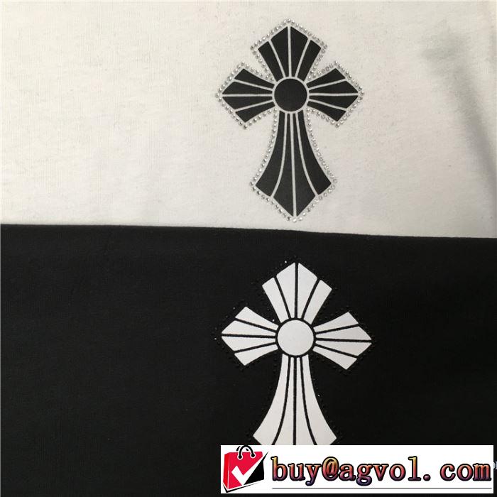 CHROME HEARTS 2色可選 普段のファッション 半袖Tシャツ クロムハーツ  大人気のブランドの新作