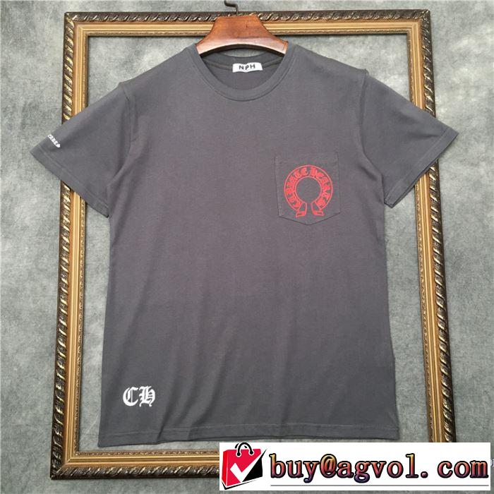 クロムハーツ CHROME HEARTS  手頃価格でカブり知らず 半袖Tシャツ 限定アイテムが登場