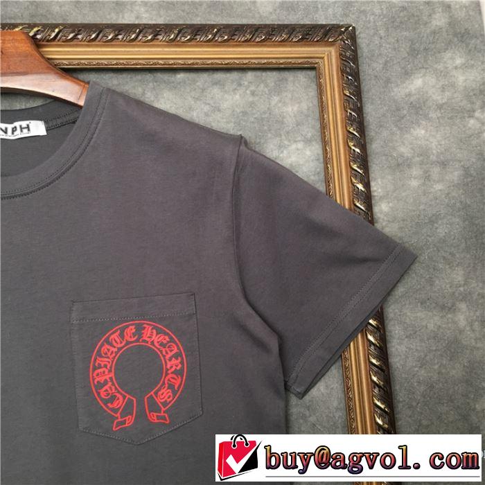 クロムハーツ CHROME HEARTS  手頃価格でカブり知らず 半袖Tシャツ 限定アイテムが登場