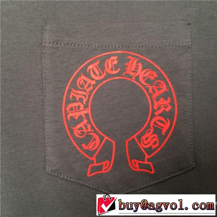クロムハーツ CHROME HEARTS  手頃価格でカブり知らず 半袖Tシャツ 限定アイテムが登場