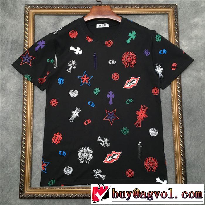 限定色がお目見え 2色可選 半袖Tシャツ クロムハーツ 人気ランキング最高 CHROME HEARTS
