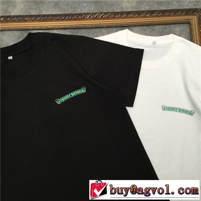 2色可選 2020年春夏コレクション CHROME HEARTS 着こなしを楽しむ 半袖Tシャツ クロムハーツ