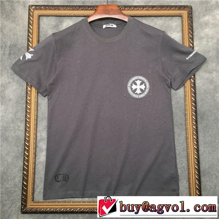 おしゃれな人が持っている CHROME HEARTS 2年以上連続１位獲得 半袖Tシャツ クロムハーツ