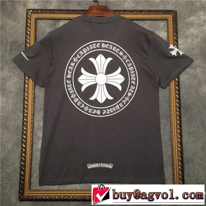 おしゃれな人が持っている CHROME HEARTS 2年以上連続１位獲得 半袖Tシャツ クロムハーツ