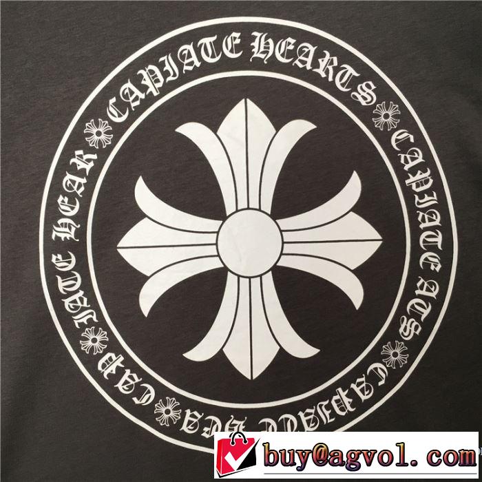 おしゃれな人が持っている CHROME HEARTS 2年以上連続１位獲得 半袖Tシャツ クロムハーツ