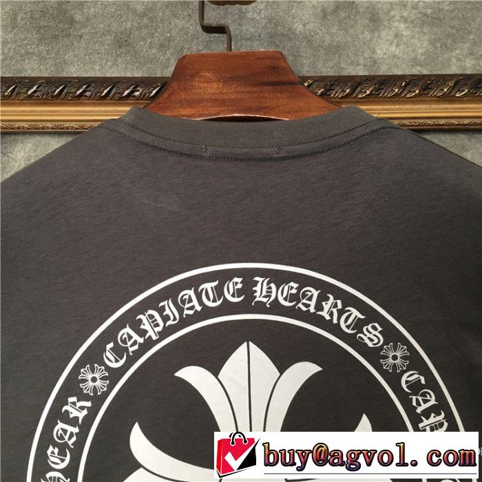 おしゃれな人が持っている CHROME HEARTS 2年以上連続１位獲得 半袖Tシャツ クロムハーツ