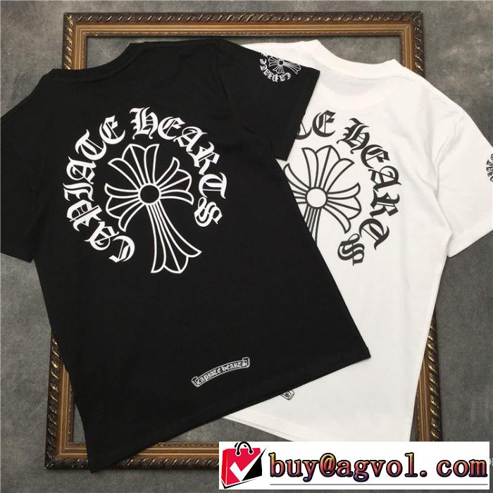 半袖Tシャツ ストリート感あふれ 2色可選 クロムハーツ 普段使いにも最適なアイテム CHROME HEARTS