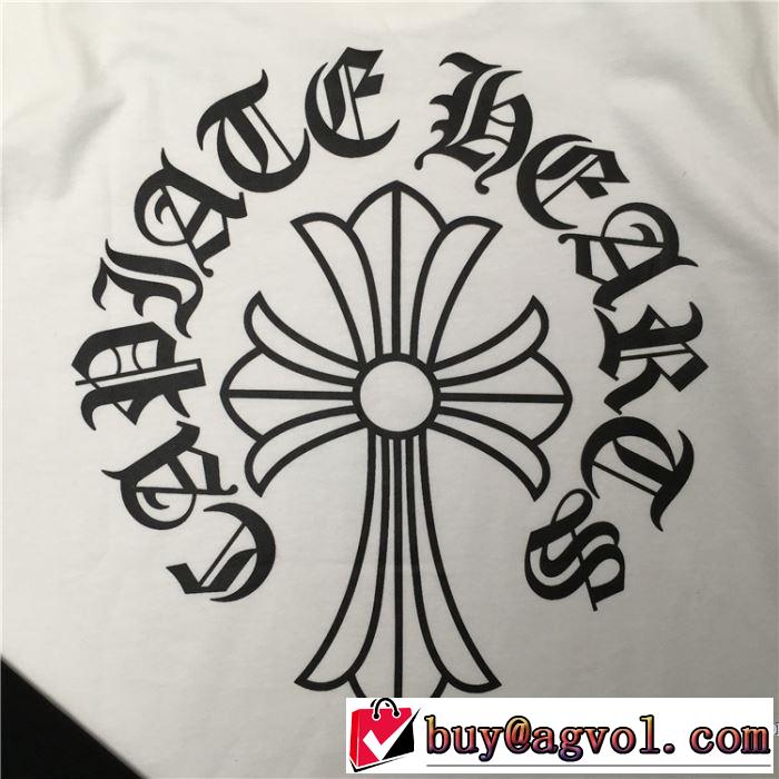 半袖Tシャツ ストリート感あふれ 2色可選 クロムハーツ 普段使いにも最適なアイテム CHROME HEARTS