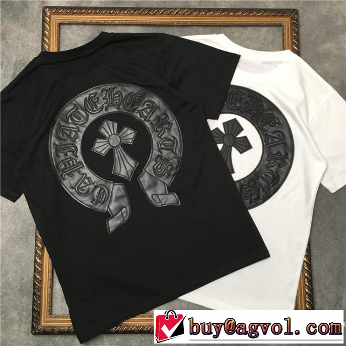 2色可選 2020春新作 半袖Tシャツ どのアイテムも手頃な価格で クロムハーツ CHROME HEARTS