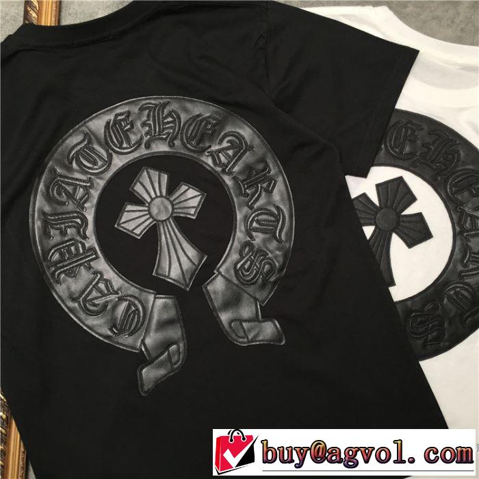 2色可選 2020春新作 半袖Tシャツ どのアイテムも手頃な価格で クロムハーツ CHROME HEARTS