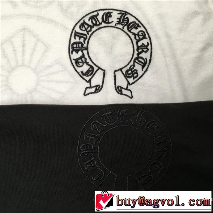 2色可選 2020春新作 半袖Tシャツ どのアイテムも手頃な価格で クロムハーツ CHROME HEARTS