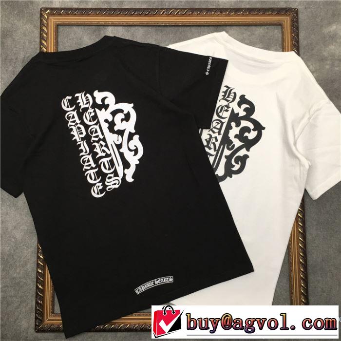クロムハーツ CHROME HEARTS 2色可選 ファッションに取り入れよう 半袖Tシャツ 限定アイテム特集