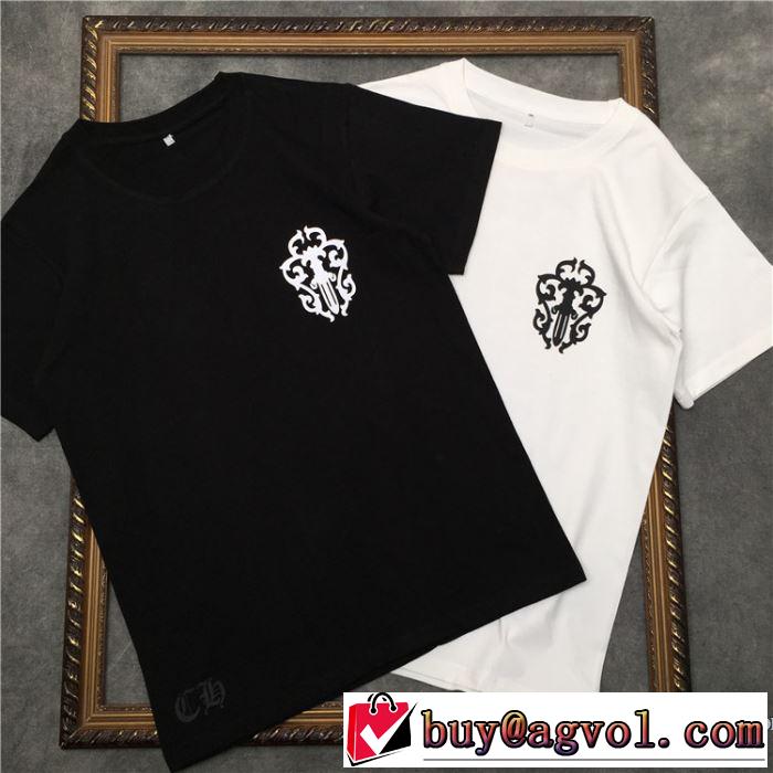 クロムハーツ CHROME HEARTS 2色可選 ファッションに取り入れよう 半袖Tシャツ 限定アイテム特集