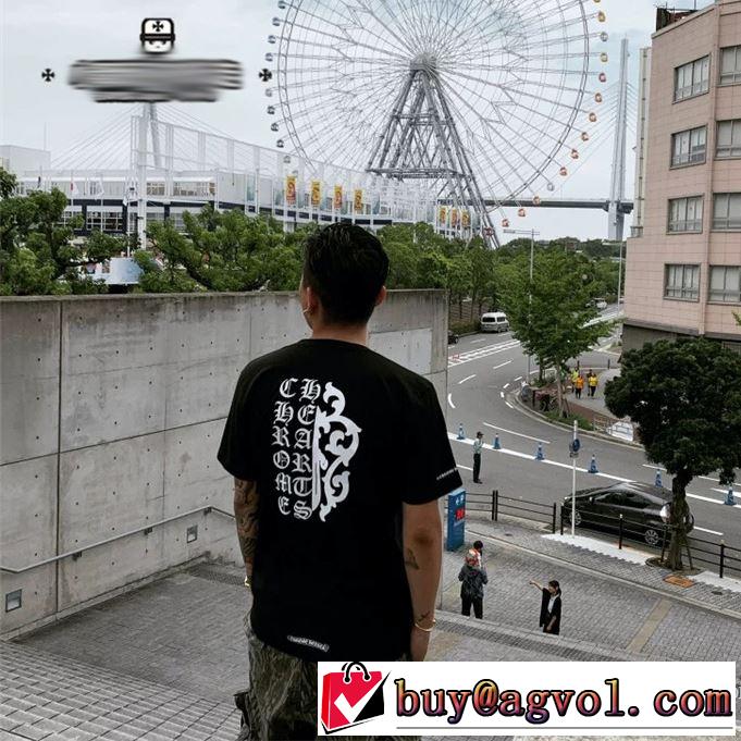 クロムハーツ CHROME HEARTS 2色可選 ファッションに取り入れよう 半袖Tシャツ 限定アイテム特集