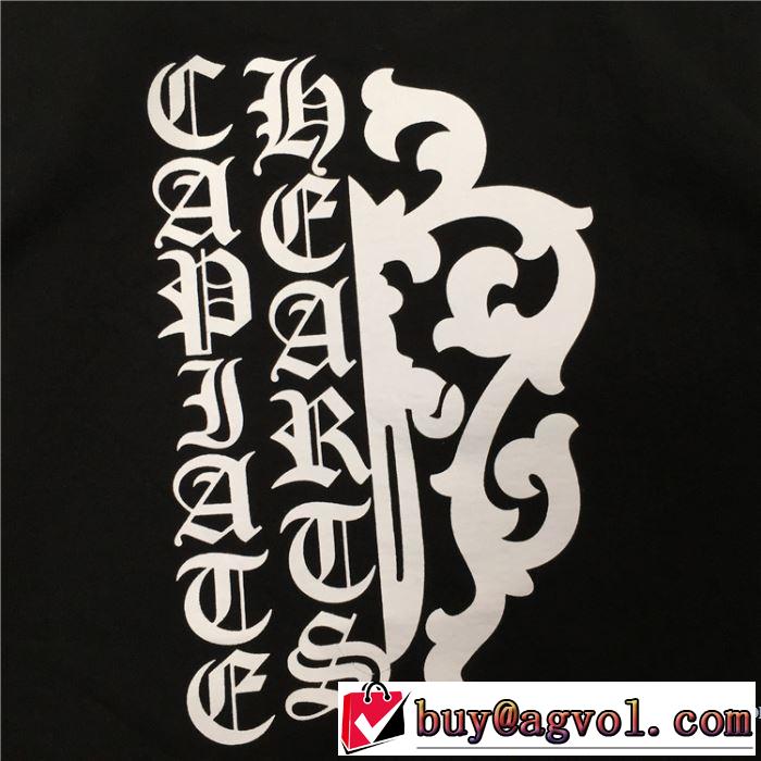 クロムハーツ CHROME HEARTS 2色可選 ファッションに取り入れよう 半袖Tシャツ 限定アイテム特集