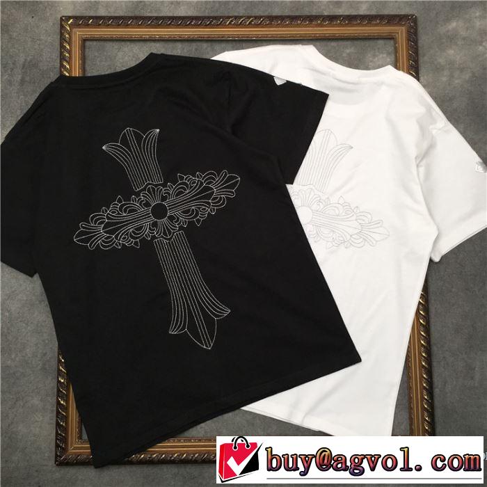2色可選お値段もお求めやすい 半袖Tシャツ クロムハーツ CHROME HEARTS 2020話題の商品