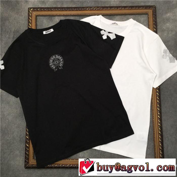 2色可選お値段もお求めやすい 半袖Tシャツ クロムハーツ CHROME HEARTS 2020話題の商品