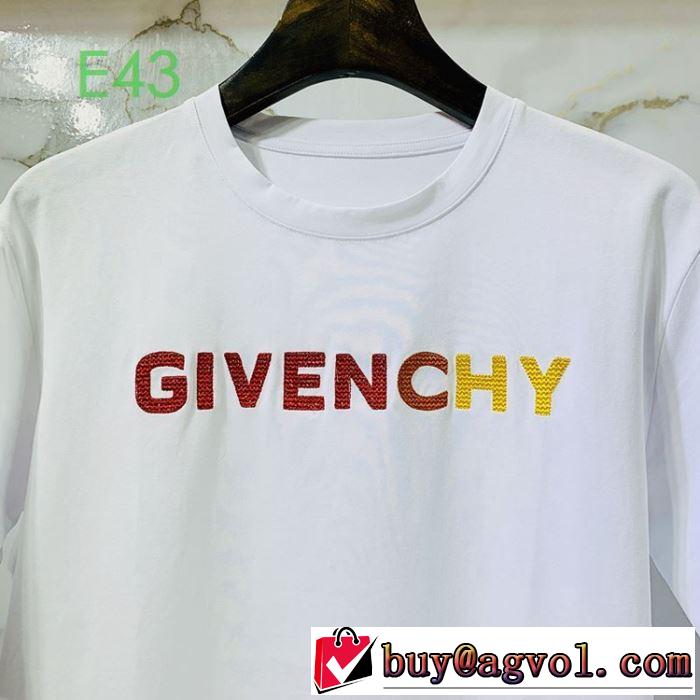 半袖Tシャツ 差をつけたい人にもおすすめ ジバンシー 春夏コレクション新品 GIVENCHY