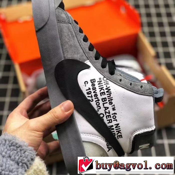 多色可選 高級感あるデザイン スニーカー Off-White オフホワイト 2020おすすめしたい