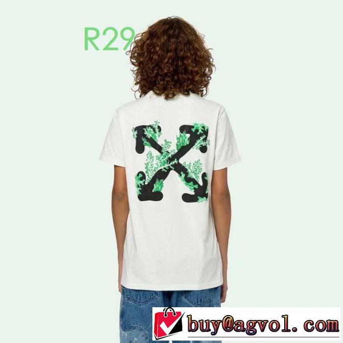 2色可選  2020モデル Off-White 大人の新作こそ オフホワイト 半袖/Tシャツ 大活躍する